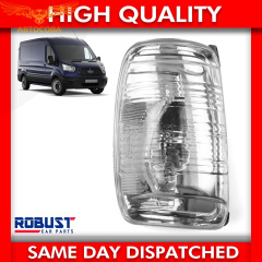 Поворот зеркала левый белый Transit 2014-2019 FORTEC FT 431